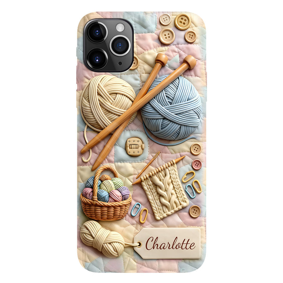 Love Sewing - Personalized Sewing Full Print Phone Case
