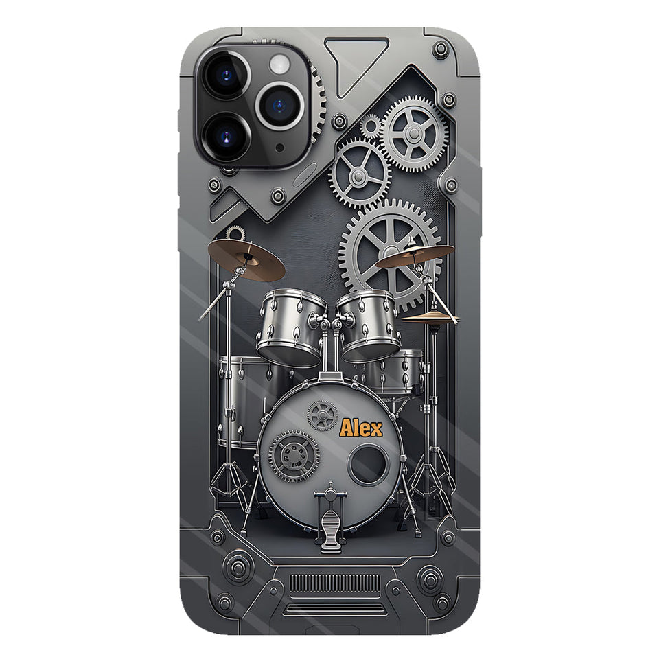 Drummer Life - Personalized Drummer Full Print Phone Case
