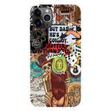 Howdy Cowgirl - Personalized Cowgirl Full Print Phone Case