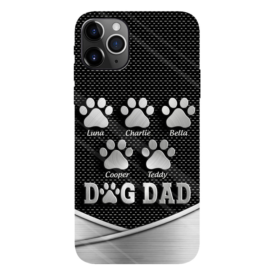Dog Dad - Personalized Dog Full Print Phone Case