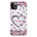 Grandma's Sweethearts Gift For Grandma, Mom,.. - Personalized Grandma Full Print Phone Case