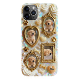 The Golden Gallery Case - Personalized Dog Clear Phone Case