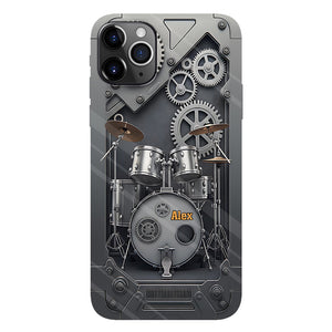 Drummer Life - Personalized Drummer Full Print Phone Case