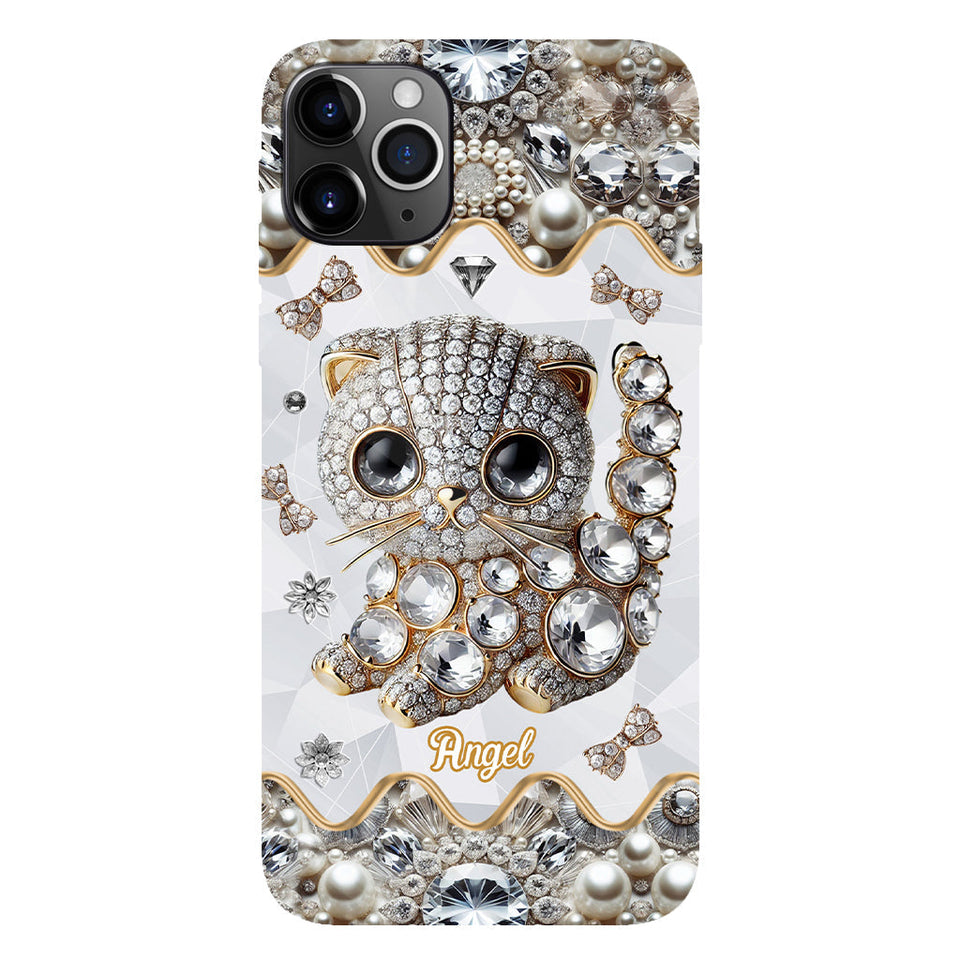 Love Scottish Fold - Personalized Cat Full Print Phone Case