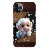 Cute Monkey - Personalized Full Print Phone Case