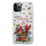 Ceux qu'on aime ne nous quittent jamais - Coque de téléphone personnalisée avec impression intégrale