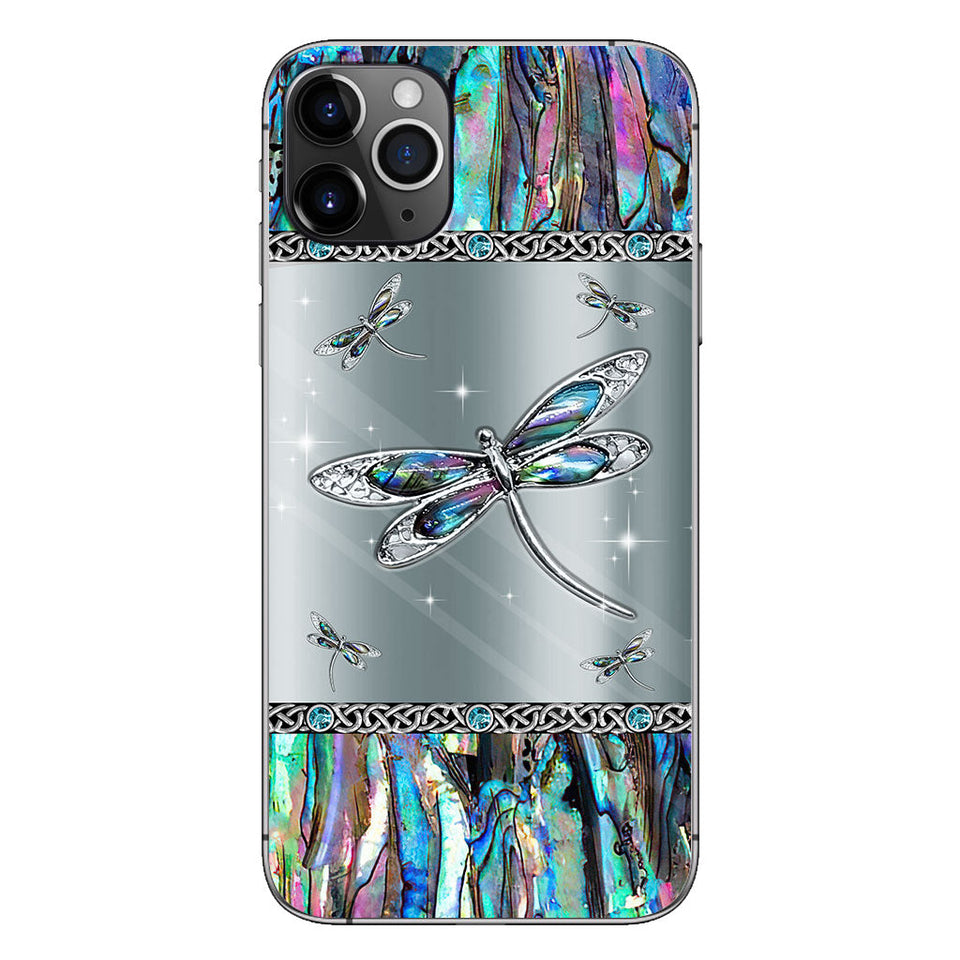 Mystery Dragonfly -  Personalized Phone Case With 3D Pattern Print
