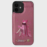 Pink Out - Personalized Breast Cancer Awareness Wallet Phone Case