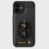 Knight Of God - Personalized Christian Wallet Phone Case