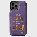 First Mom Now Grandma - Personalized Grandma Wallet Phone Case