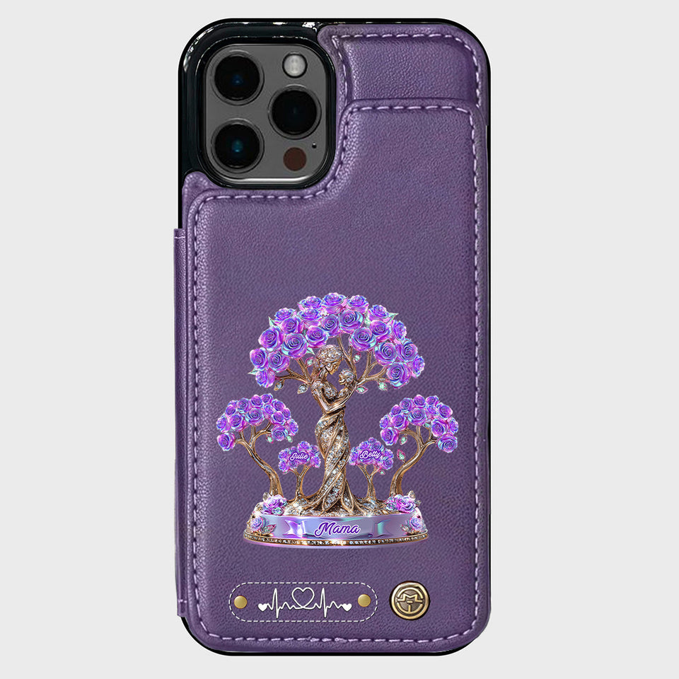 Best Mom Ever - Personalized Mother Wallet Phone Case