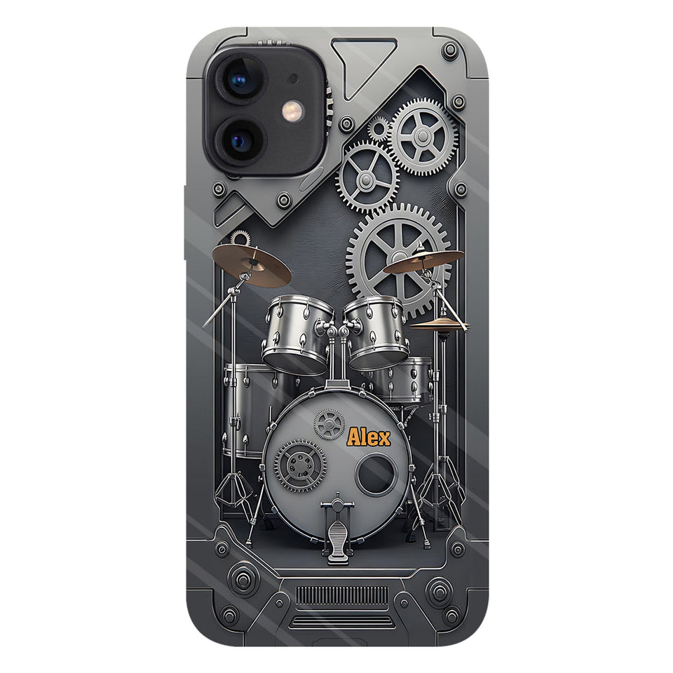 Drummer Life - Personalized Drummer Full Print Phone Case