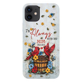 Ceux qu'on aime ne nous quittent jamais - Coque de téléphone personnalisée avec impression intégrale
