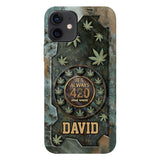 It's Always 420 - Personalized Weed Full Print Phone Case