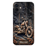 Time To Ride - Personalized Biker Full Print Phone Case