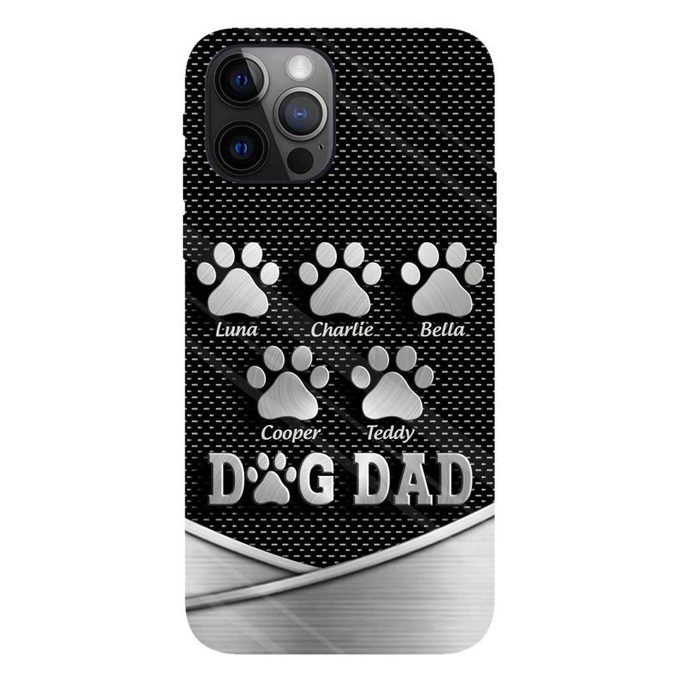 Dog Dad - Personalized Dog Full Print Phone Case