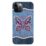 Beautiful Butterly - Personalized Butterfly Full Print Phone Case