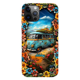 Hippie Van - Personalized Hippie Full Print Phone Case