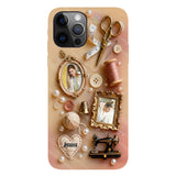 Love Sewing - Personalized Sewing Full Print Phone Case