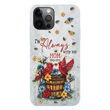 Ceux qu'on aime ne nous quittent jamais - Coque de téléphone personnalisée avec impression intégrale