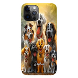 Just A Girl Who Loves Dogs - Personalized Dog Full Print Phone Case