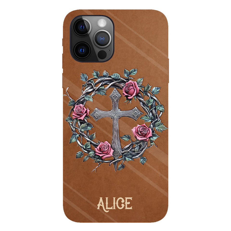 Croire - Coque de téléphone personnalisée avec impression chrétienne intégrale