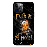 Let's Have A Beer - Personalized Beer Full Print Phone Case