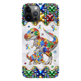 Strong Mama - Personalized Autism Awareness Full Print Phone Case