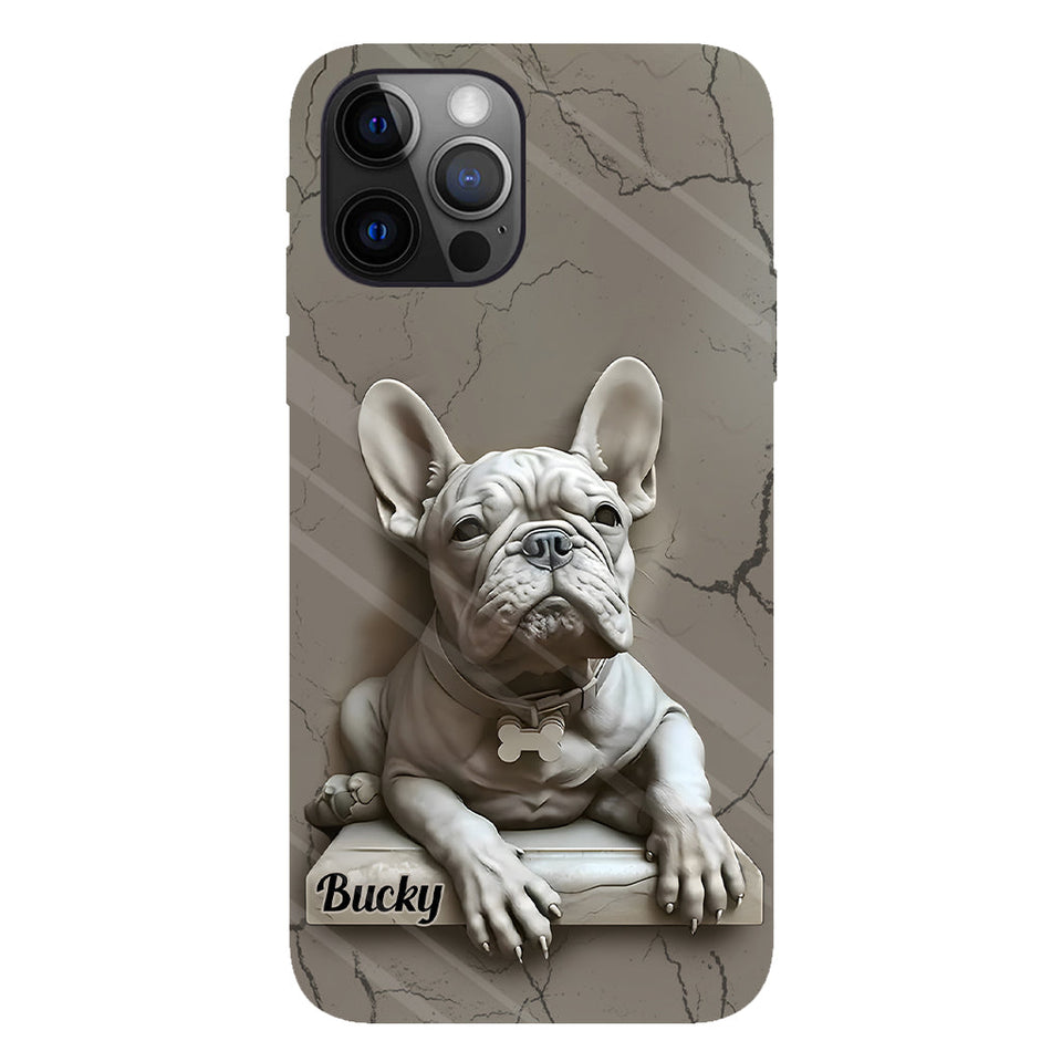 French Bulldog - Personalized French Bulldog Full Print Phone Case