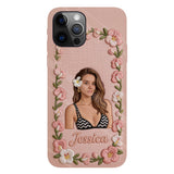 Birth Month Flower (Jan to Dec), Best Gift Idea - Personalized Birth Month Flower Full Print Phone Case
