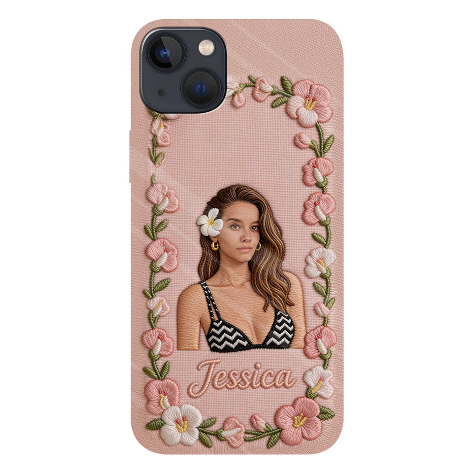 Birth Month Flower (Jan to Dec), Best Gift Idea - Personalized Birth Month Flower Full Print Phone Case