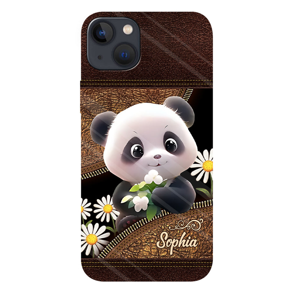 Just A Girl Who Loves Pandas - Personalized Panda Lover Full Print Phone Case