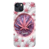 High Life - Personalized Weed Full Print Phone Case