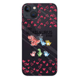 Best Mimisaurus Ever - Gift for grandma, grandpa, dad, mom, aunt, uncle - Personalized Clear Phone Case