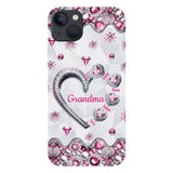 Grandma's Sweethearts Gift For Grandma, Mom,.. - Personalized Grandma Full Print Phone Case