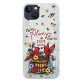 Ceux qu'on aime ne nous quittent jamais - Coque de téléphone personnalisée avec impression intégrale