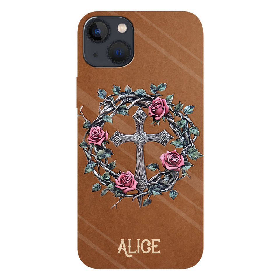 Croire - Coque de téléphone personnalisée avec impression chrétienne intégrale