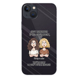 If We Get Caught Partners In Crime - Personalized Bestie Clear Phone Case