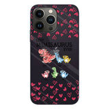 Best Mimisaurus Ever - Gift for grandma, grandpa, dad, mom, aunt, uncle - Personalized Clear Phone Case
