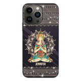 Let That S Go - Personalized Yoga Clear Phone Case