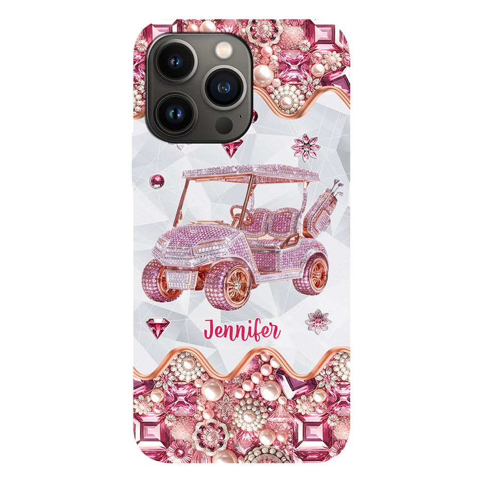 Goft Cart - Personalized Golf Full Print Phone Case