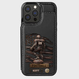 Game Day - Personalized Football Wallet Phone Case