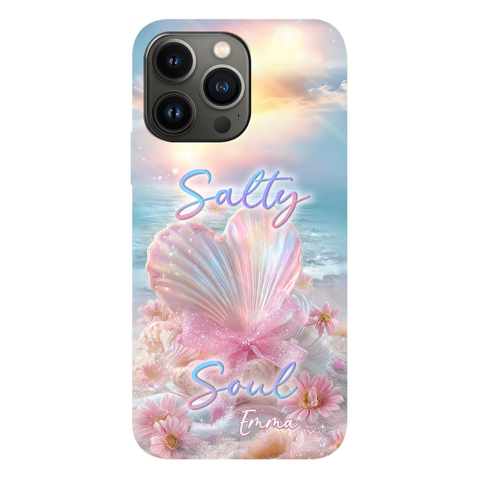 Salty Soul - Personalized Sea Lover Full Print Phone Case