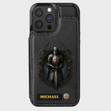 Knight Of God - Personalized Christian Wallet Phone Case