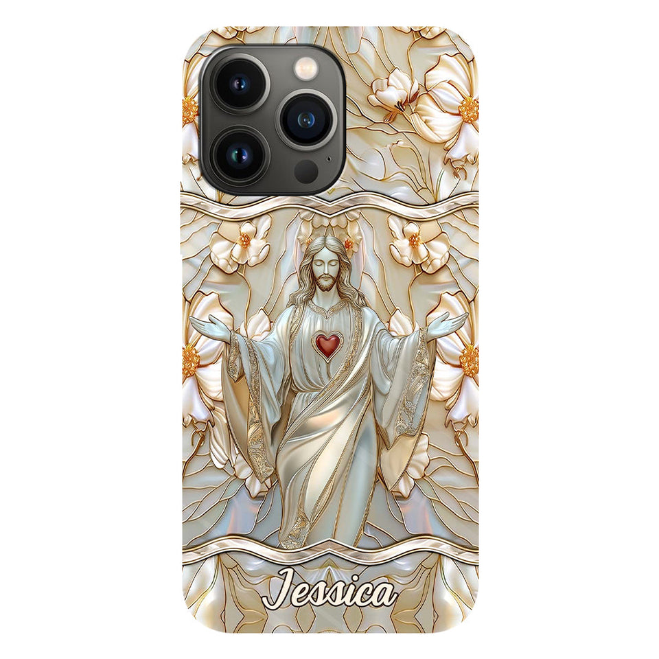 Croire - Coque de téléphone personnalisée avec impression chrétienne intégrale
