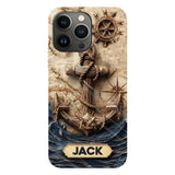 Proud Sailor - Personalized Boating Full Print Phone Case