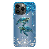 Beautiful Dolphins/ Turtles/ Whale... Gift For Sea Lover - Personalized Sea Lover Full Print Phone Case