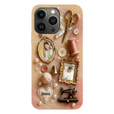 Love Sewing - Personalized Sewing Full Print Phone Case