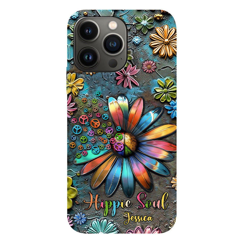 Hippie Soul - Personalized Hippie Full Print Phone Case