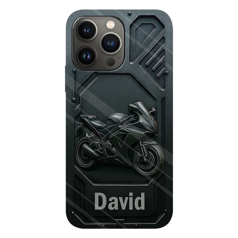 Cool Cruiser / Sportbike - Personalized Biker Full Print Phone Case